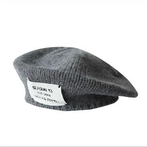 [NEW] Beret Hat - Gray